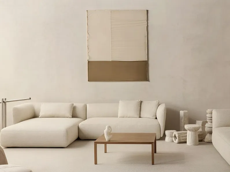 Tavolino Tense Low Table Rovere di MDF Italia