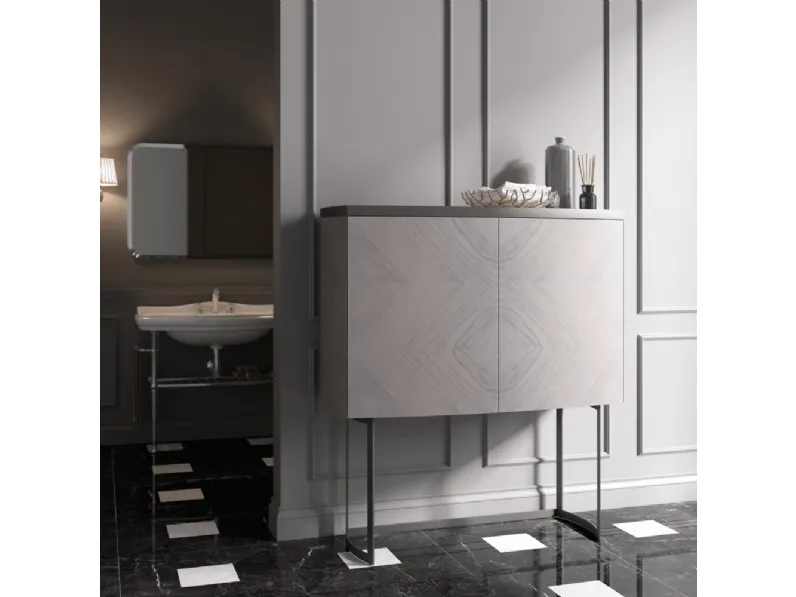 Mobile Contenitore per bagno in legno Terre di Ghezzani