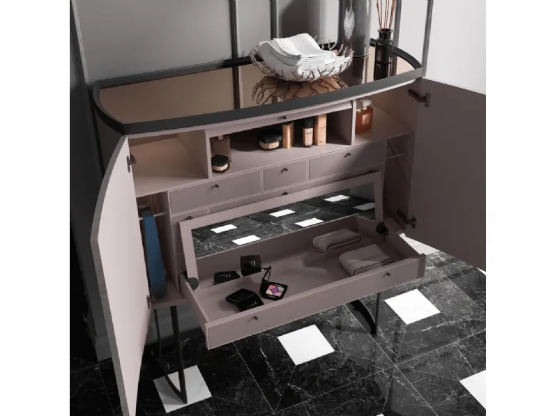 Mobile Contenitore per bagno in legno Terre di Ghezzani