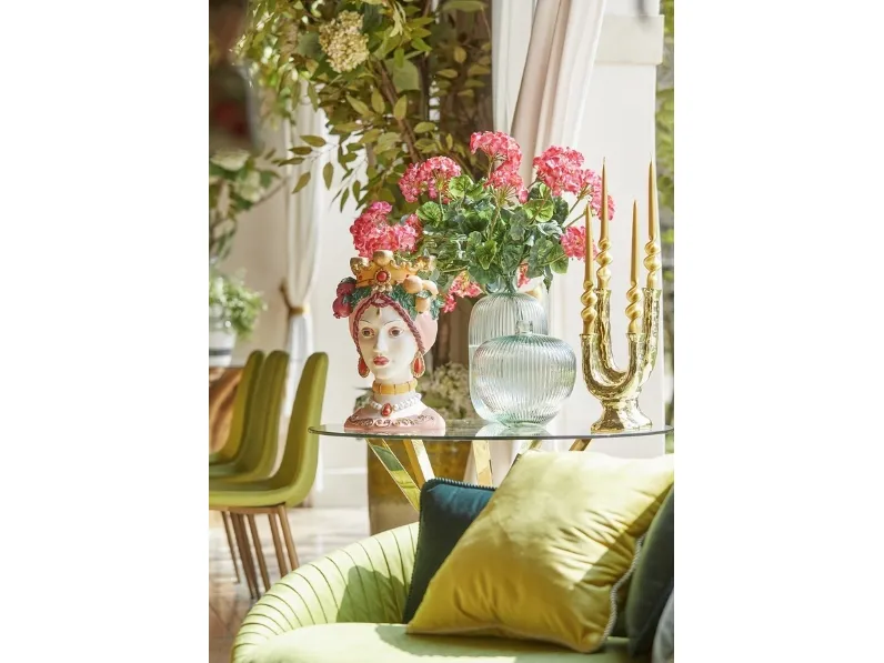 Vaso donna Sicily in ceramica colorata di EDG