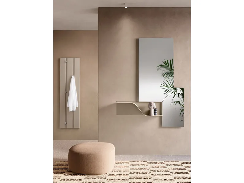 Specchio con mensola Thalia di Ikone Casa