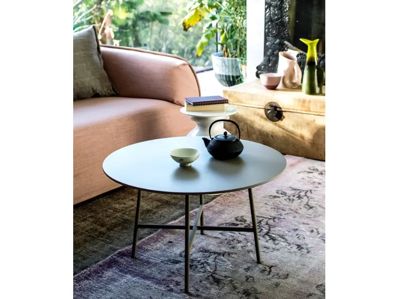 Tavolino in MDF laccato opaco Tia Maria di Moroso