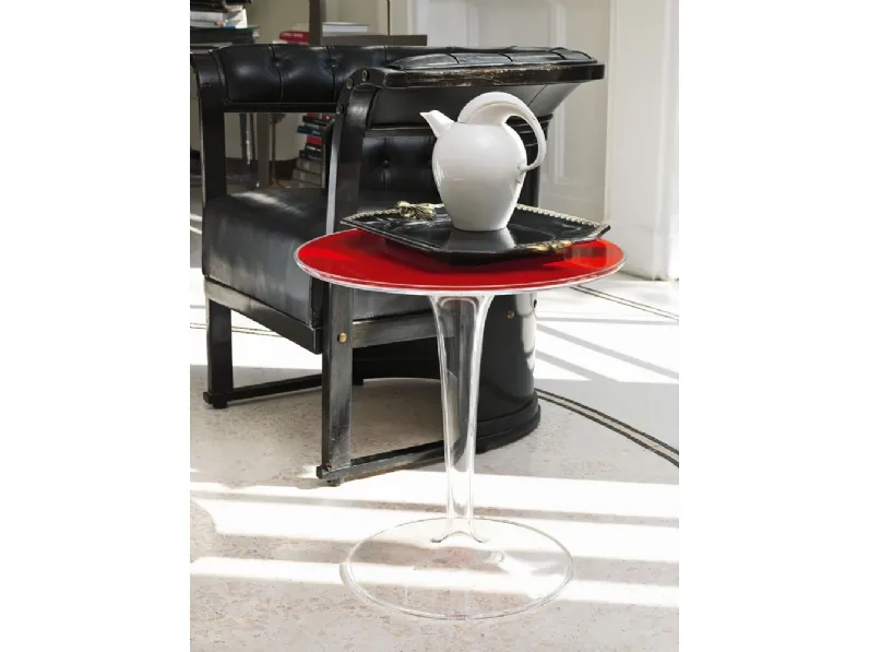 Tavolino Tip Top in plexiglas di Kartell