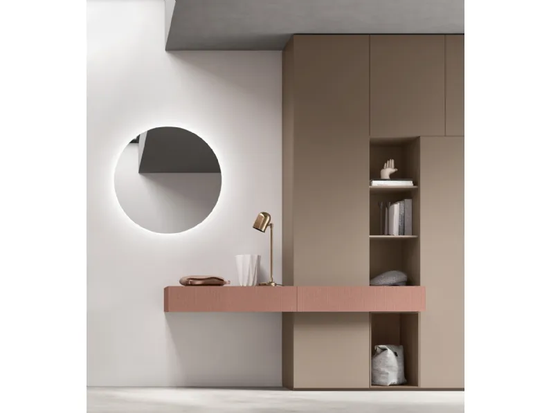 Specchiera con Led Tonda di Maronese