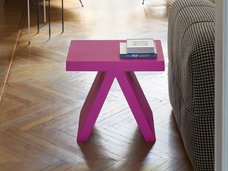 Tavolino geometrico in polietilene Toy di Slide
