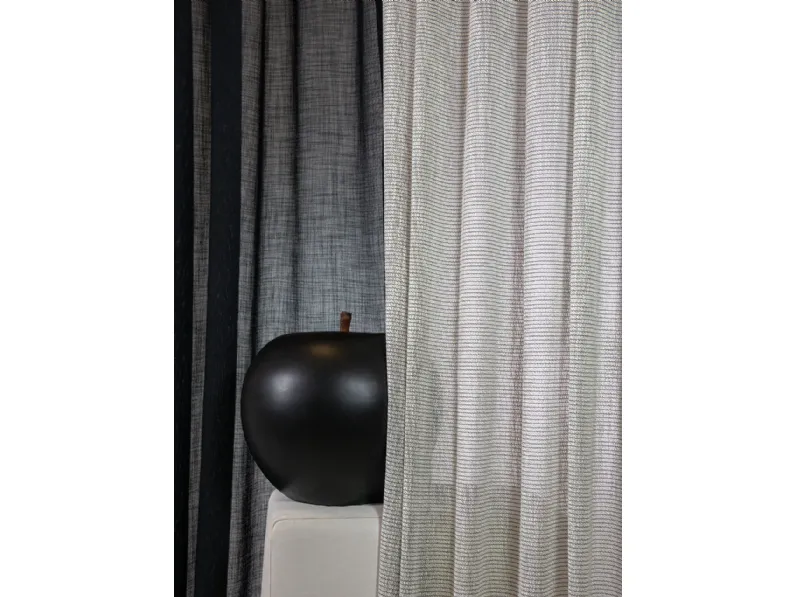 Tenda effetto lino trasparente Tribeca di Acro Texture