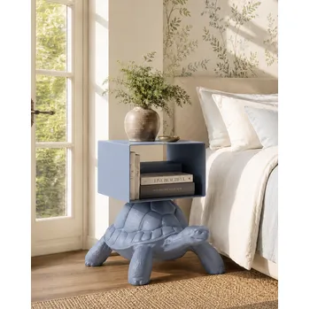Tavolino di design Turtle Carry di Qeeboo