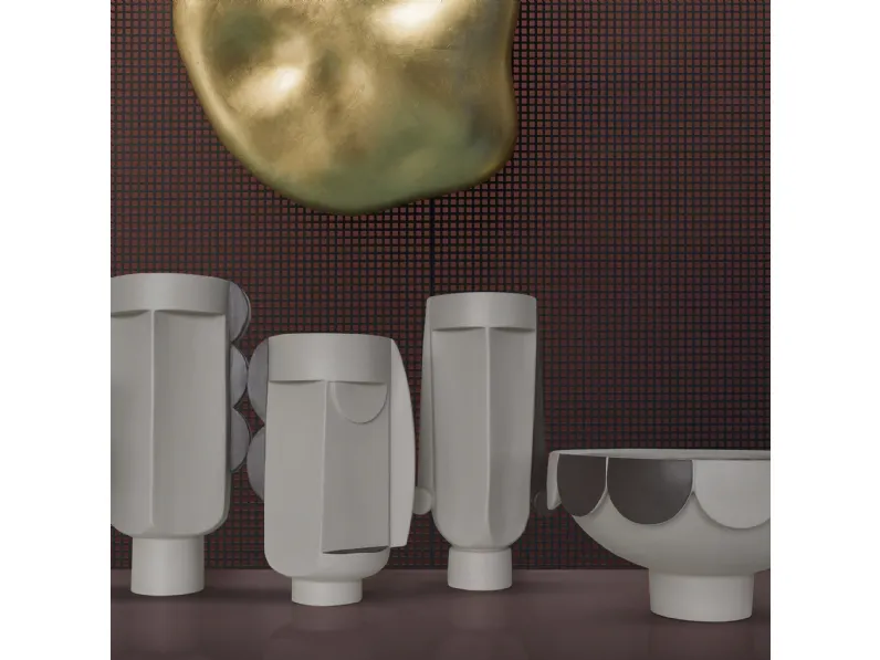 Vasi in ceramica Scacco Matto Collection di Adriani e Rossi