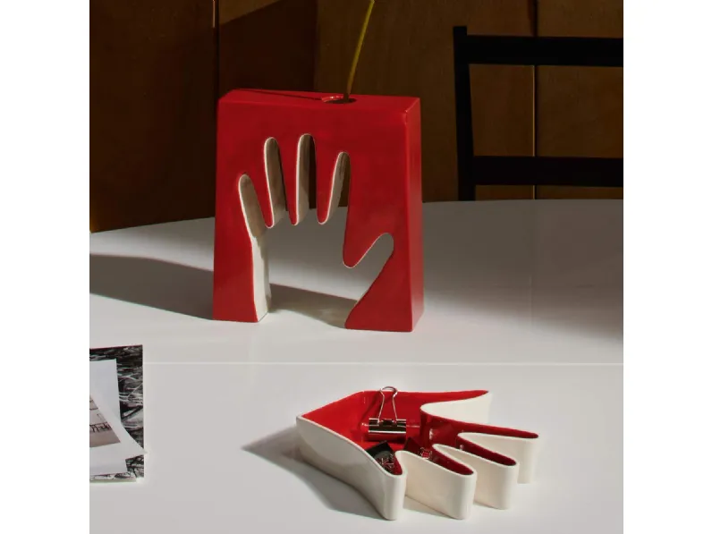 Vaso Impronta in ceramica di Cassina