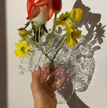 Vaso Love in Bloom Glass di Seletti