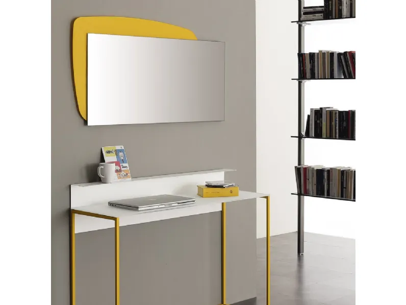 Specchio Visual con cornice in plexiglass di Ponti Terenghi