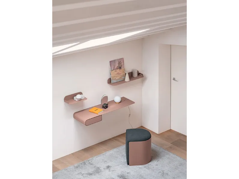 Mensole in metallo Wave di Fantin