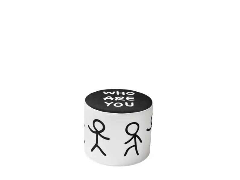 Pouf Who are You di Qeeboo