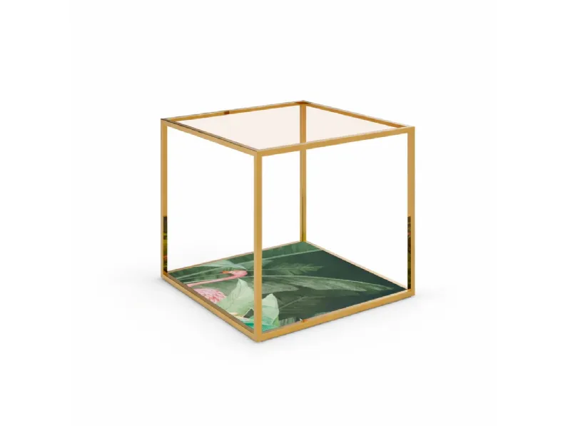 Tavolino Wire Glass di Migliorino
