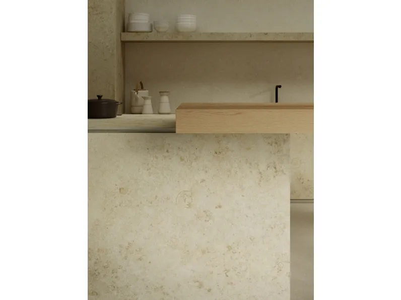 Top Cucina Wood Look Oak Satin di Marazzi
