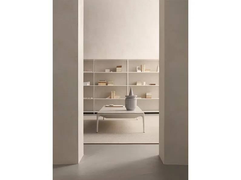 Tavolino in marmo Yale Low Table di MDF Italia