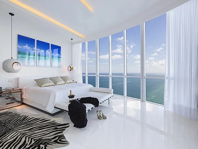 Tappeto in pelle stampata Zebra di Sitap