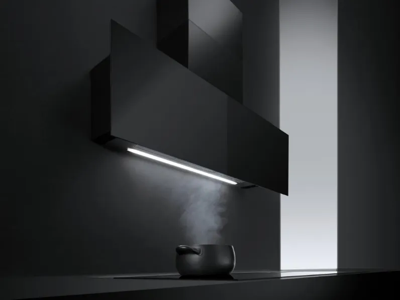 Cappa City Glass parete di Barazza