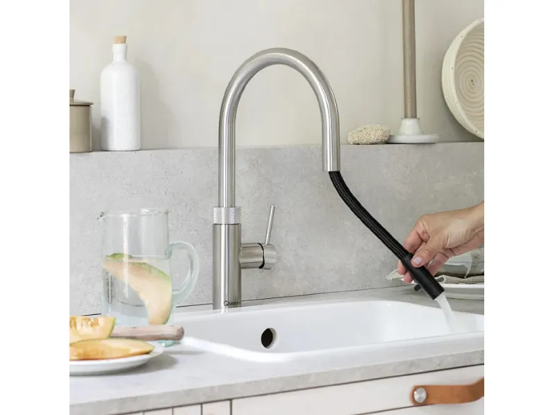 Rubinetto con tubo estraibile Flex di Quooker
