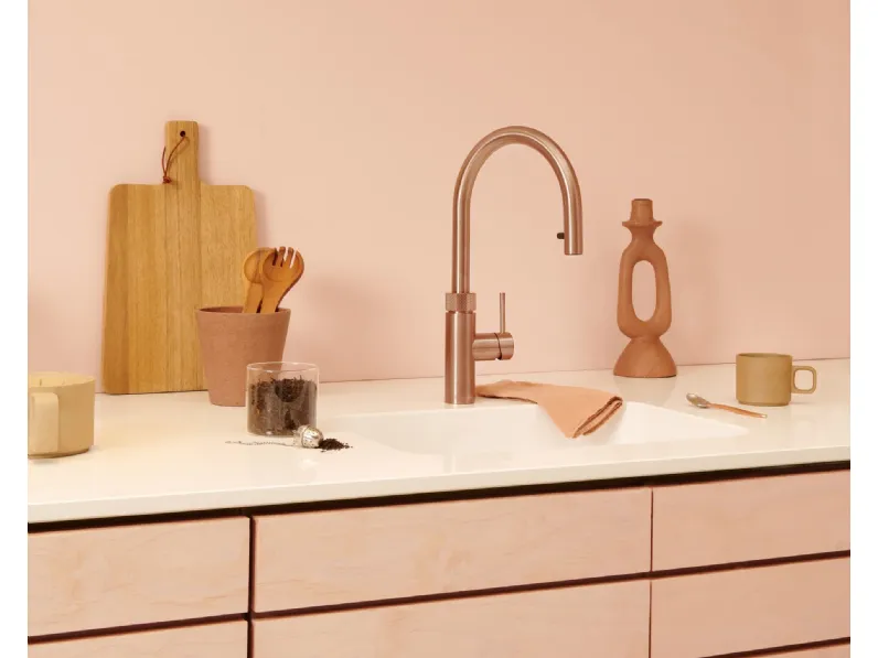 Rubinetto Flex Round rose copper di Quooker