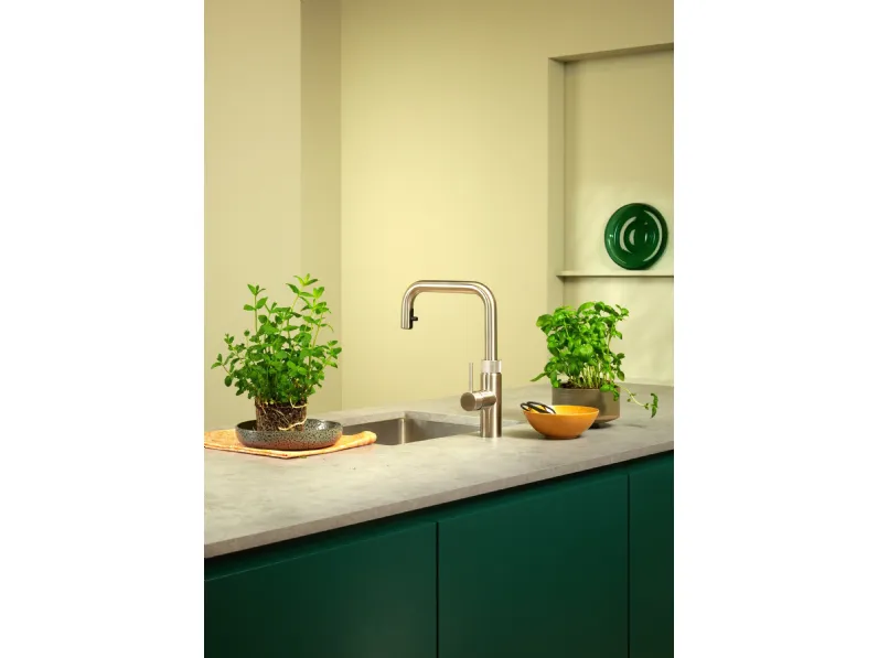 Rubinetto Flex Square in acciaio inox di Quooker