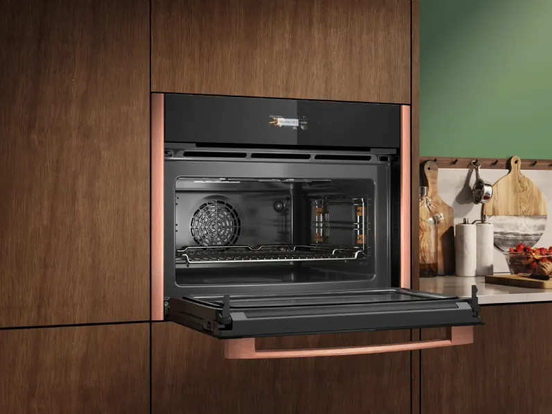 Forno compatto combinato con microonde da incasso N 70 di NEFF