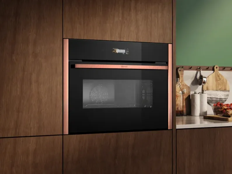 Forno compatto combinato con microonde da incasso N70 di NEFF