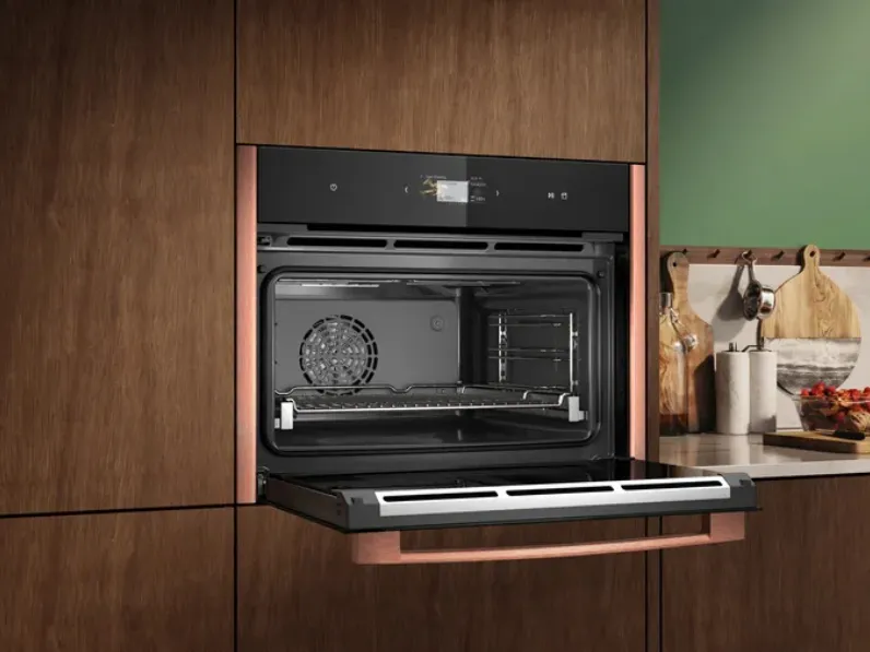 Forno da incasso compatto a vapore N90 Flex Design di NEFF