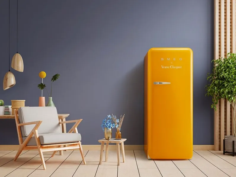 Frigorifero Veuve Clicquot di Smeg