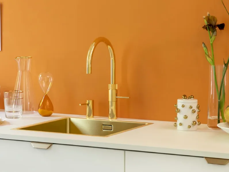 Rubinetto Fusion Round oro di Quooker