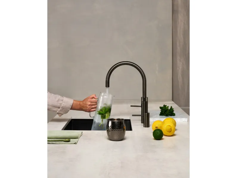 Rubinetto Fusion Round gunmetal di Quooker