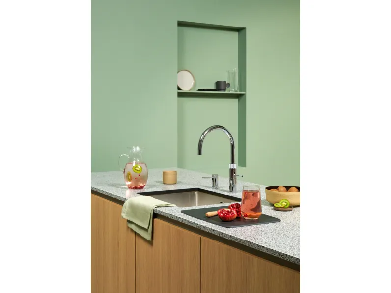 Rubinetto Fusion Round cromo di Quooker