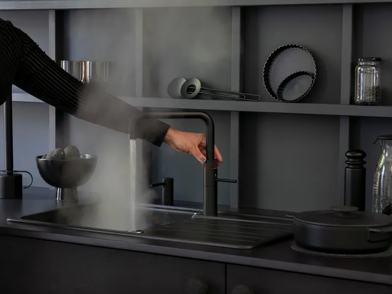 Rubinetto Fusion Square nero di Quooker