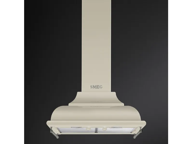 Cappa Cortina KC16POE Decorativa Murale di Smeg