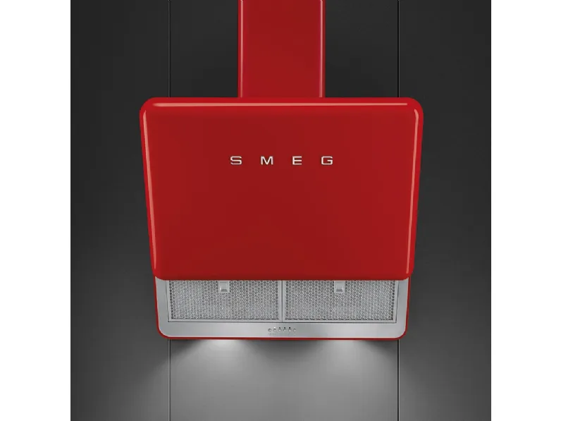 Cappa 50s Style KFAB75RD Decorativa Murale di Smeg