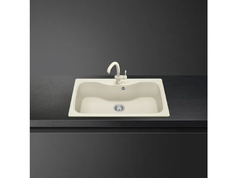 Lavello Incasso Standard LSEG860P di Smeg