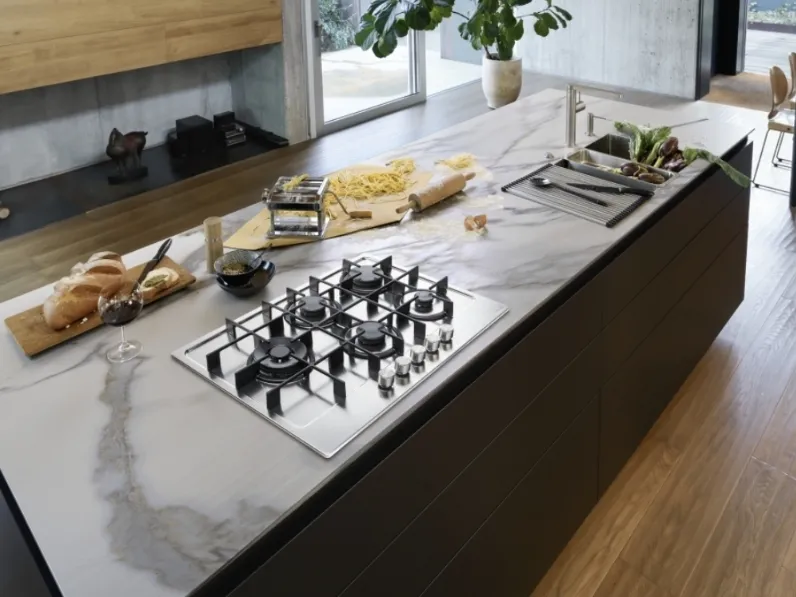 Piano cottura Maris FHMA 755 Inox Satinato di Franke