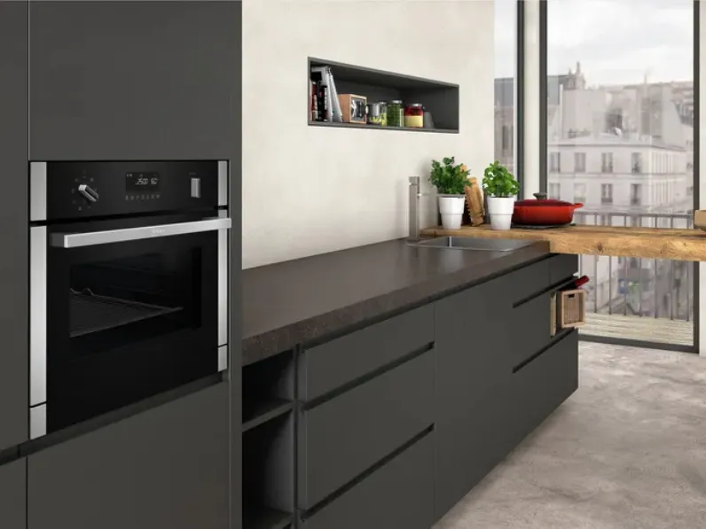 Forno a Microonde da incasso con funzione vapore N50 di NEFF