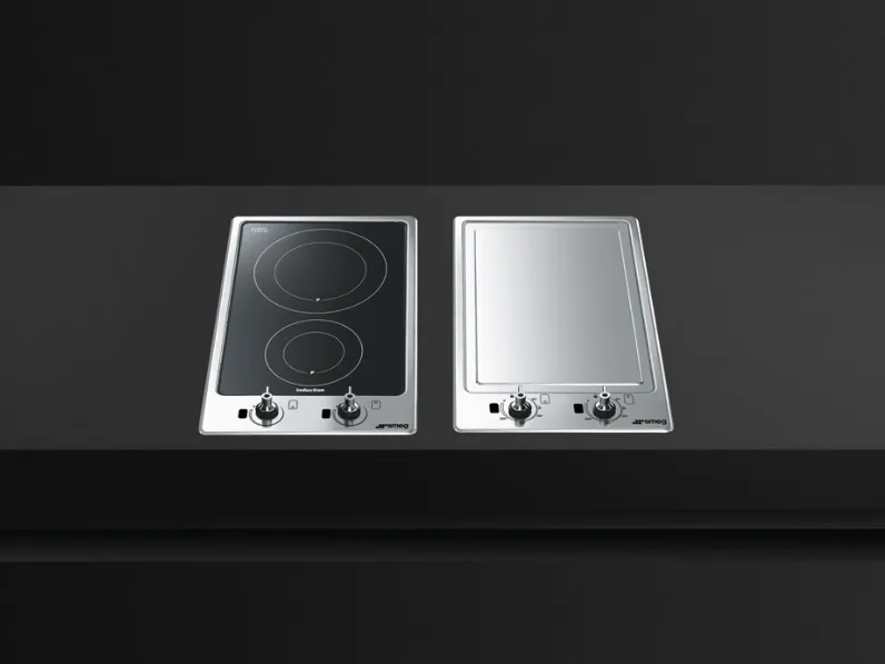 Piano Cottura Induzione Estetica Classica PGF32I-1 di Smeg