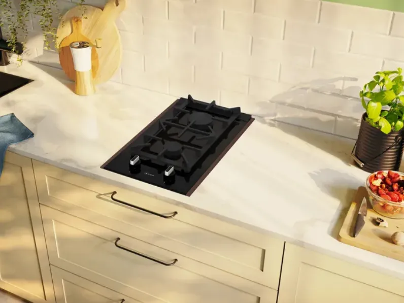 Piano cottura a gas Domino 30 cm di NEFF