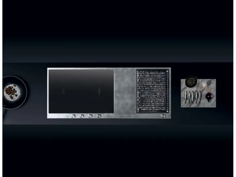 Piano cottura B_Free Fusion da 120 di Barazza