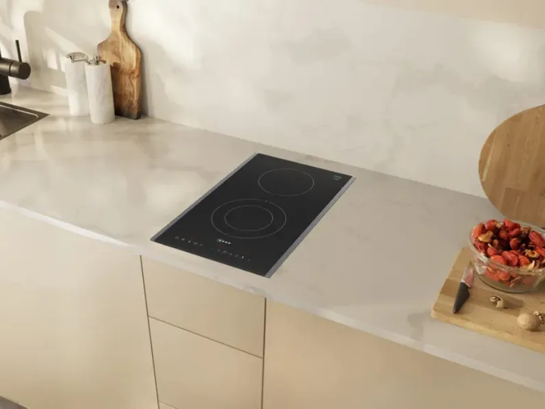 Piano cottura elettrico Domino 30 cm Nero di NEFF