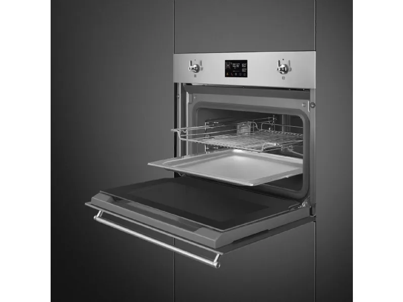 Forno a vapore combinato Galileo Steam100 SO4302S3X di Smeg