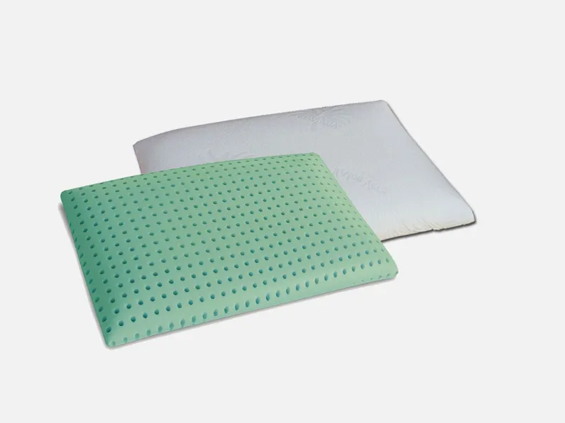 Guanciale Aloe in schiuma viscoelastica di elevata densità di Altakuota Dream