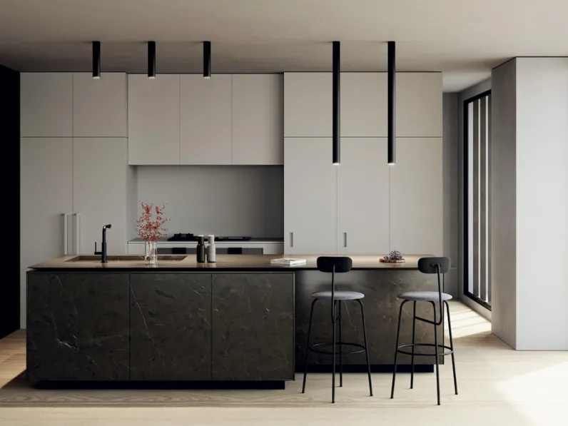 Lampada a soffitto A-Tube di Lodes