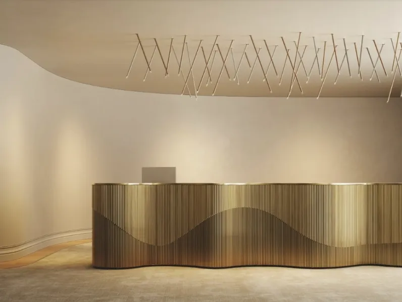Lampada a soffitto A-Tube Nano Swing di Lodes