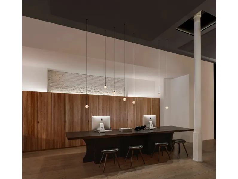 Lampada a sospensione Algorithm free di Vibia