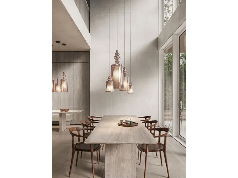 Lampada a sospensione Alibaglass di Karman