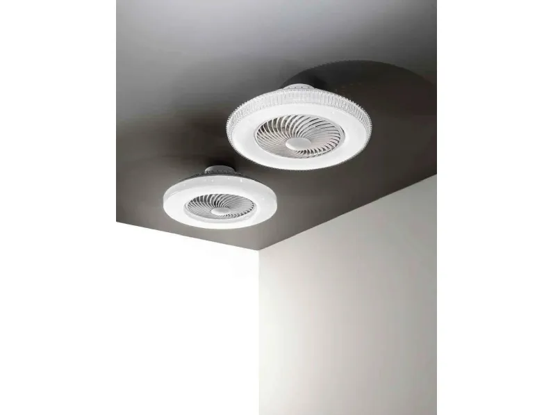 Lampade da parete con ventilatore Aliseo e Foehn di FAN Europe