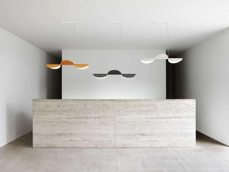 Lampada a sospensione Almendra Linear di Flos